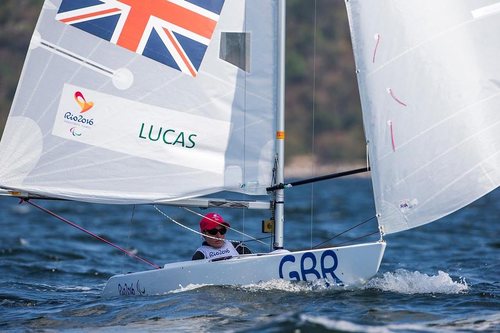 GBR - Norlin 2.4 - 2016 Paralympics - Day 2, September 14, 2016 © Richard Langdon / World Sailing